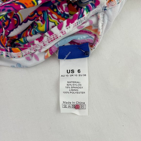 NWT Hilor Size 6 Ladies Tankini TOP - Picture 7 of 8